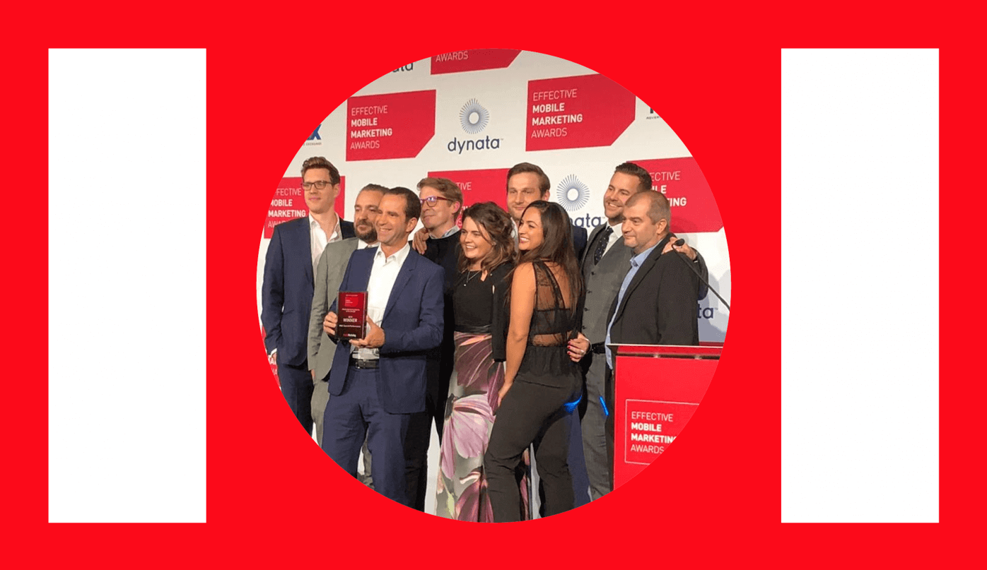 Big news. We won the agency and the decade at the Effective Mobile Marketing Awards 2019